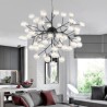 Firefly Pendant Light Nordic LED Pendant Lighting Stoving Varnish Tree Branch and Glowworm Design