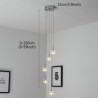 5 Light Nordic Modern LED Pendant Light Living Room Dining Room