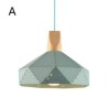 Colorful Geometric Metal Pendant Light