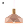 Colorful Geometric Metal Pendant Light