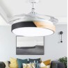 Ceiling Fan with Light Remote Control that is Invisible