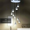 9-light Ceiling Light Modern Cluster Acrylic LED Pendant Light Energy Saving