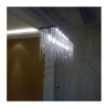 Transparent K9 Pendant Light Modern Crystal Chandelier Ceiling Light Dining Room Lighting