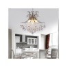 Luxury Modern Crystal Living 6 Light Pendant Light