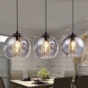 Dining Room Lighting Ideas Living Room Bedroom Ceiling Light Glass Ball 3-light Kitchen Island Pendant Light