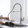 Commercial Stainless Steel Pull Down Sprayer Kitchen Sink Faucets