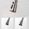 Pull Down Kitchen Sink Faucet in Stainless Steel with Pull Out Sprayer