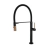 Single Handle Kitchen Faucet Single Hole Swivel Rubber Mixer Taps