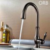 Modern Chrome Finish Kitchen Faucet with Pull Out Kitchen Tap