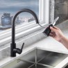 Stainless Steel Pull-out Kitchen Sink Faucet