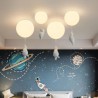 Nordic Balloon Ceiling Light Acrylic Pendant Light For Children's Bedrooms