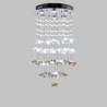 Creative Butterfly Glass Pendant Light Bedroom Living Room Nordic LED Pendant Light