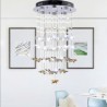 Creative Butterfly Glass Pendant Light Bedroom Living Room Nordic LED Pendant Light