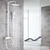 Hand Shower+Rainfall Shower Head Modern Shower Faucet System Five Colors Optional