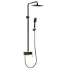 Hand Shower+Rainfall Shower Head Modern Shower Faucet System Five Colors Optional