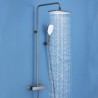 Handheld Shower Combo with High Pressure Rainfall Shower Head 1.5M Hose