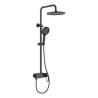 Bathroom Shower Faucet with Rainfall Shower Head and Handheld Spray