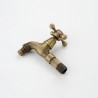 Bathroom Faucet with Antique Brushed Finish in Bronze