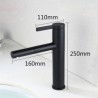 Matt Black Pull-Out Sprayer Sink Faucet Basin Laundry Mixer Tap