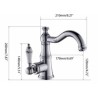 Victorian Style Bathroom Sink Tap Elegant Curved Bathroom Sink Faucet