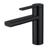 Chrome/Black Bathroom Sink Faucet Modern Basin Tap Rotatable Spout