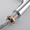 Chrome/Black/Brushed Gold/Gun Grey Colors Available for Brass Pull-Out Basin Faucet Modern Countertop Tap