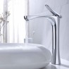 Optional Brushed Gold/Chrome Single Lever Basin Mixer Tap Bathroom Sink Faucet