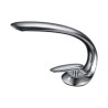 Chrome/Black/Nickel Brushed Vessel Faucet Bathroom Sink Faucet Creative Curved Basin Tap