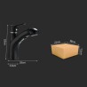 Optional Chrome / Black Pull-out Basin Faucet (Short)