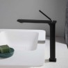 Modern Minimalist Countertop Faucet with Brass Single Lever (Tall)