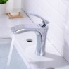 Hot Cold Mixer Tap with Single Handle in Chrome