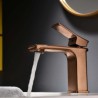 Multicolor Single Lever Basin Mixer Tap Bathroom Countertop Short Faucet