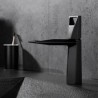 Countertop Faucet Black Brass Washbasin Mixer Tap