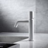 Basin Mixer Tap in White Brass