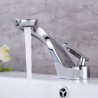 Chrome/Nichel Brushed/Black Modern Bathroom Sink Faucet Special Spiral Design Basin Tap