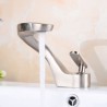 Chrome/Nichel Brushed/Black Modern Bathroom Sink Faucet Special Spiral Design Basin Tap