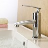 Deck Mount Bathroom Tap Chrome Basin Faucet Contemporary Bathroom Sink Faucet