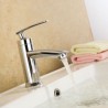 Deck Mount Bathroom Tap Chrome Basin Faucet Contemporary Bathroom Sink Faucet