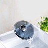 Modern Special Sink Faucet with Glass Waterfall