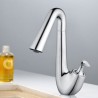 Optional Swan Brass Basin Faucet Single Lever Countertop Tap 4 Colors