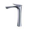 Optional Brushed Gold/Chrome Single Lever Basin Mixer Tap Bathroom Sink Faucet