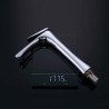 Optional Brushed Gold/Chrome Single Lever Basin Mixer Tap Bathroom Sink Faucet