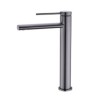 Modern Brass Basin Mixer Tap Countertop Tap Color Options: Brushed Gold/Black/Gun Grey (Tall)