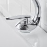 Single Hole Single Handle Antique Brushed Finish Brass Sink Faucet