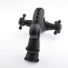 Double Handles Antique Oil-rubbed Bronze Black Sink Faucet