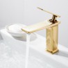 Brass Single Lever Basin Mixer Tap in 6 Colors