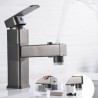 Fixed Basin Faucet 3 Modes Rotating Bathroom Basin Faucet For Gargle