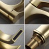 Brass Bathroom Sink Faucet Basin Mixer Tap Faucet 12.2 Inch