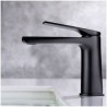 Grey Luxury Brass Bathroom Sink Faucet