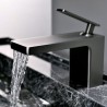 Hot And Cold Sink Faucet Modern Copper Single Hole Installation Wash Basin Faucet